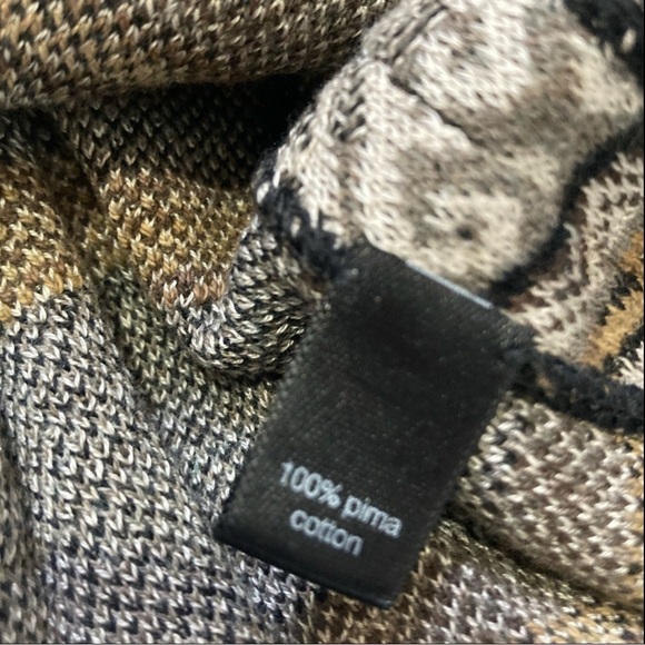 Peruvian Connection Sleeveless Geo Dress Boho Pima Cotton Women’s Size Small - Picture 3 of 11